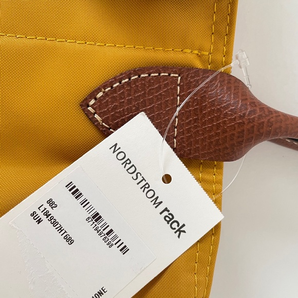 Longchamp Le Pliage Expandable Large Nylon Tote Sun Yellow - Picture 10 of 14